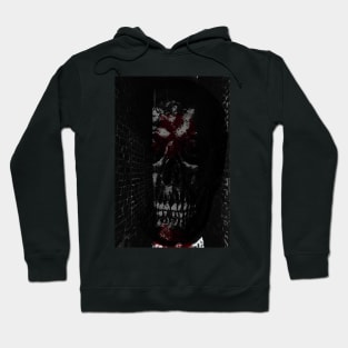 bloodied skull Hoodie